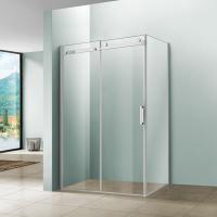 Душевой уголок, прямоугольный Como VSR-1C8015CL 1500х800х1950 цвет хром стекло прозрачное Vincea