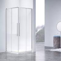 Душевой уголок квадратный/прямоугольный VSS-4SN8010CL 1000x800x1950 профиль хром стекло прозрачное VINCEA