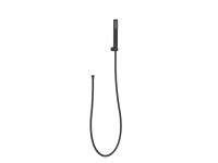 UNO Ручной душ со шлангом и держателем, чёрный, UNO-DFS-NERO  UNO-DFS-NERO BelBagno