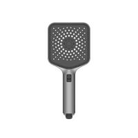 Ручной душ с шлангом, 3-х режимный cо слайдером (Rain - Mist+Rain - Mist) VSHN-3I4HGM цвет вороненая сталь Vincea