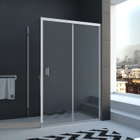 Душевой угол раздвижной прямоугольный RV046-12080-01-C5 1200х800х1850 Цвет профиля Хром Стекло Прозрачное Veconi