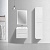 База под раковину Mia Slim VMC-2MC600S1GW 605х394х500 цвет G.White Vincea